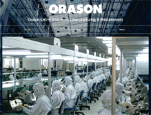 Tablet Screenshot of orason.com